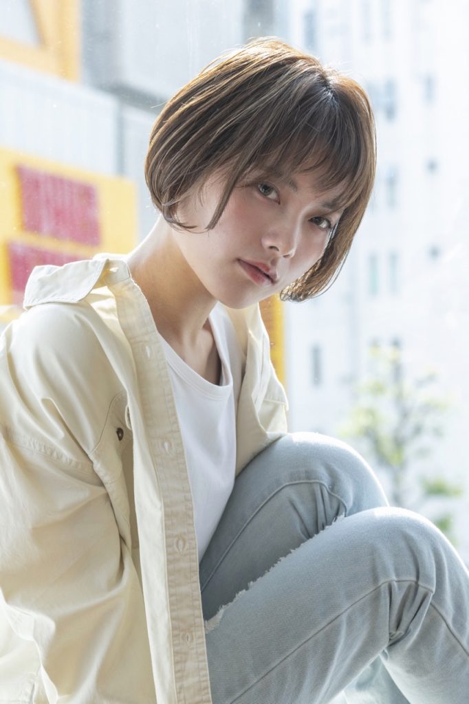 ギザギザ前髪xボブ 渋谷の美容室 CLAN（クラン）