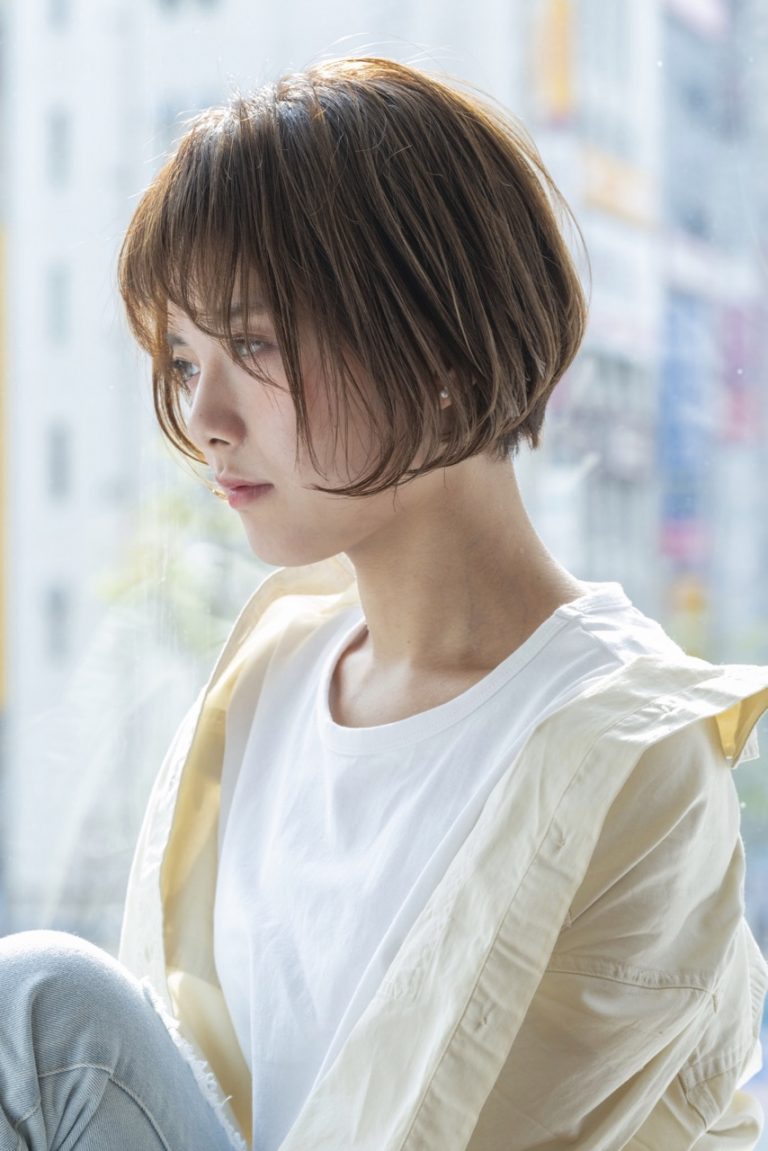 ギザギザ前髪xボブ 渋谷の美容室 CLAN（クラン）
